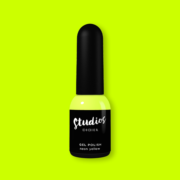 Didier Lab Gel Polish Studios in Neon Yellow, 8 ml (TPO Free)