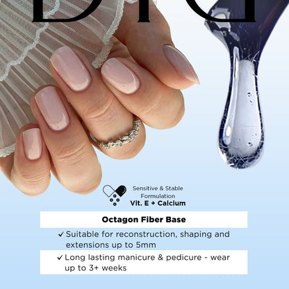 Fiber Base Coat Octagon, Studios Didier Lab, 8 ml