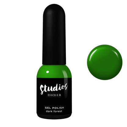 Didier Lab Gel Polish Studios in Dark Forest, 8 ml (TPO Free)