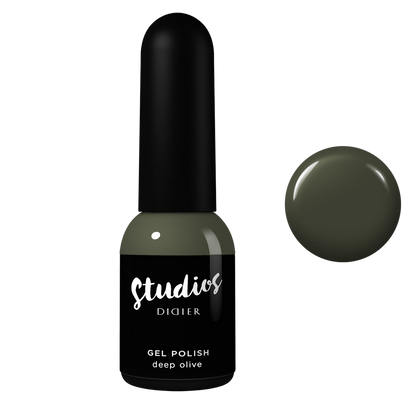 Gel Polish Studios Didier Lab, Deep Olive, 8 ml