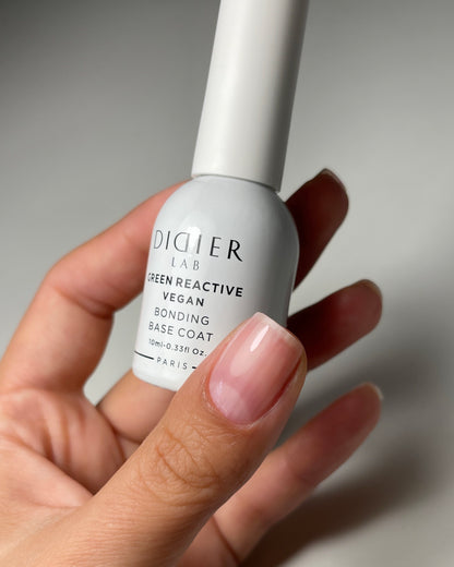 Green Reactive Vegan Bonding Base Coat, Didier Lab, 10 ml