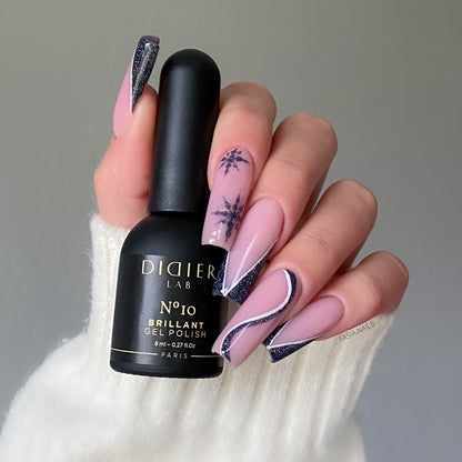 Didier Lab Gel Polish Brillant in No. 10, 8 ml (HEMA & TPO FREE)