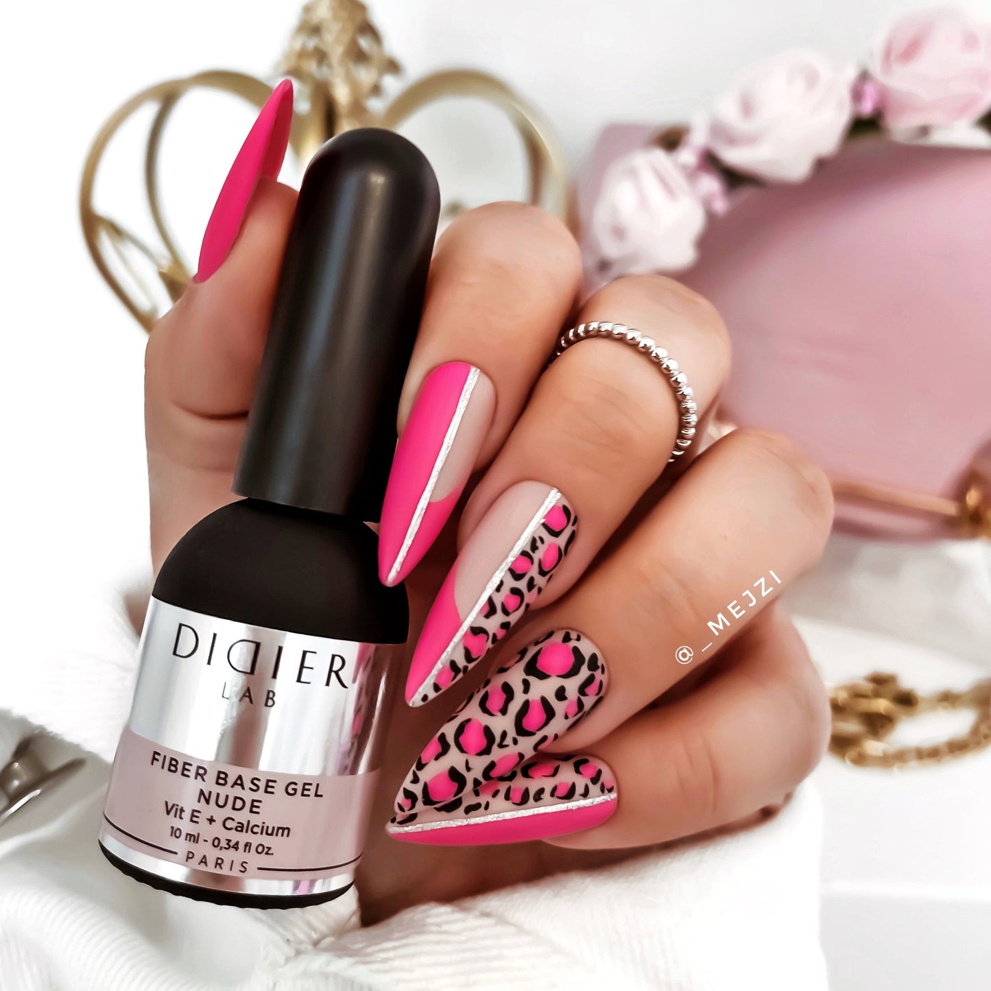 Smart Fiber Base Coat, Didier Lab, Nude, 10 ml