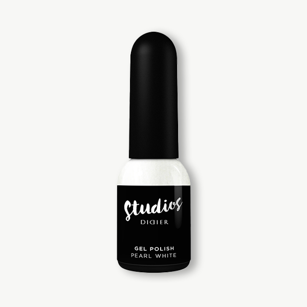 Didier Lab Gel Polish Studios in Pearl White, 8 ml (TPO Free)