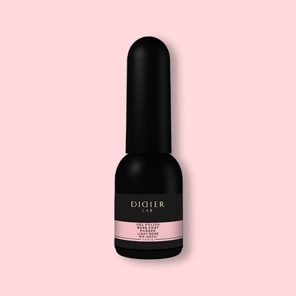 Didier Lab Gel Polish Rubber Base Coat in Light Rose 10ml