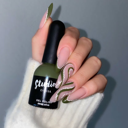 Gel Polish Studios Didier Lab, Deep Olive, 8 ml