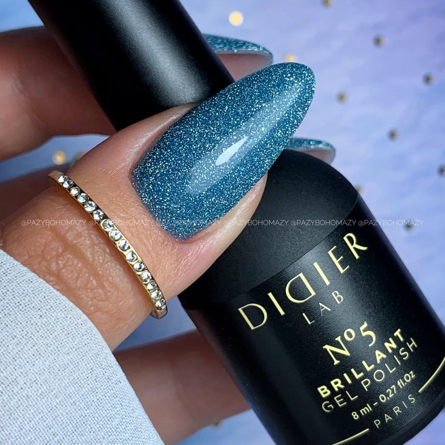 Didier Lab Gel Polish Brillant in No. 5, 8 ml (HEMA & TPO Free)