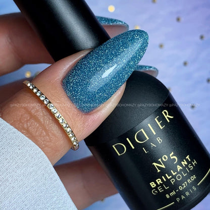 Didier Lab Gel Polish Brillant in No. 5, 8 ml (HEMA & TPO Free)